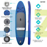 Φουσκωτό Surfboard SUP Board Ancheer Μέγεθος 10'6 – ZU723 - Изображение 2